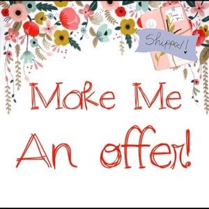 Make a reasonable offer 💕